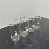 Lot Of laboratory beakers image 0